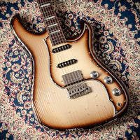 Novo Idris HSS Limited Toasted Marshmallow, Throbak Pickups, Signed by Dennis Fano #25683