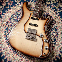 Novo Idris HSS Limited Toasted Marshmallow, Throbak Pickups, Signed by Dennis Fano #25683