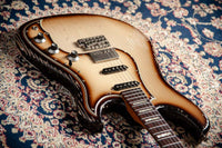 Novo Idris HSS Limited Toasted Marshmallow, Throbak Pickups, Signed by Dennis Fano #25683