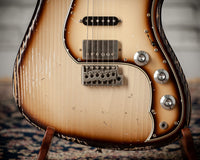 Novo Idris HSS Limited Toasted Marshmallow, Throbak Pickups, Signed by Dennis Fano #25683