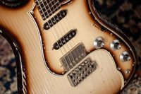 Novo Idris HSS Limited Toasted Marshmallow, Throbak Pickups, Signed by Dennis Fano #25683