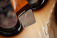 Novo Idris HSS Limited Toasted Marshmallow, Throbak Pickups, Signed by Dennis Fano #25684