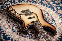 Novo Idris HSS Limited Toasted Marshmallow, Throbak Pickups, Signed by Dennis Fano #25684