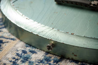 Novo Solus H2 Ice Blue Metallic over 3-Tone Sunburst 3-Ply Parchment Pickguard Medium Distress SN 24606