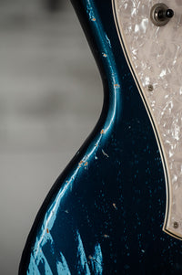 Novo Serus H2 Lake Como Blue over Daphne Blue Medium Distress Block Inlay #241013