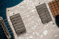 Novo Serus H2 Lake Como Blue over Daphne Blue Medium Distress Block Inlay #241013