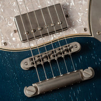 Novo Serus H2 Lake Como Blue over Daphne Blue Medium Distress Block Inlay #241013