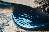 Novo Serus H2 Lake Como Blue over Daphne Blue Medium Distress Block Inlay #241013