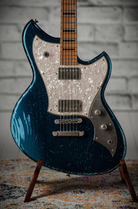 Novo Serus H2 Lake Como Blue over Daphne Blue Medium Distress Block Inlay #241013