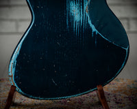 Novo Serus H2 Lake Como Blue over Daphne Blue Medium Distress Block Inlay #241013