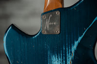 Novo Serus H2 Lake Como Blue over Daphne Blue Medium Distress Block Inlay #241013