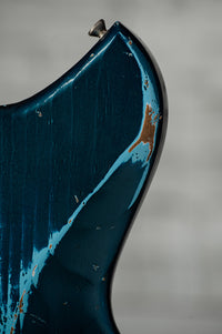 Novo Serus H2 Lake Como Blue over Daphne Blue Medium Distress Block Inlay #241013
