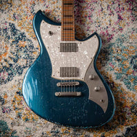 Novo Serus H2 Lake Como Blue over Daphne Blue Medium Distress Block Inlay #241013
