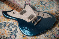 Novo Serus H2 Lake Como Blue over Daphne Blue Medium Distress Block Inlay #241013