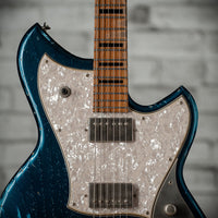 Novo Serus H2 Lake Como Blue over Daphne Blue Medium Distress Block Inlay #241013