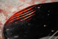 Novo Serus J Bull Black over Candy Apple Red Medium Distress #26079