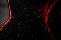 Novo Serus J Bull Black over Candy Apple Red Medium Distress #26079