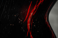 Novo Serus J Bull Black over Candy Apple Red Medium Distress #26079