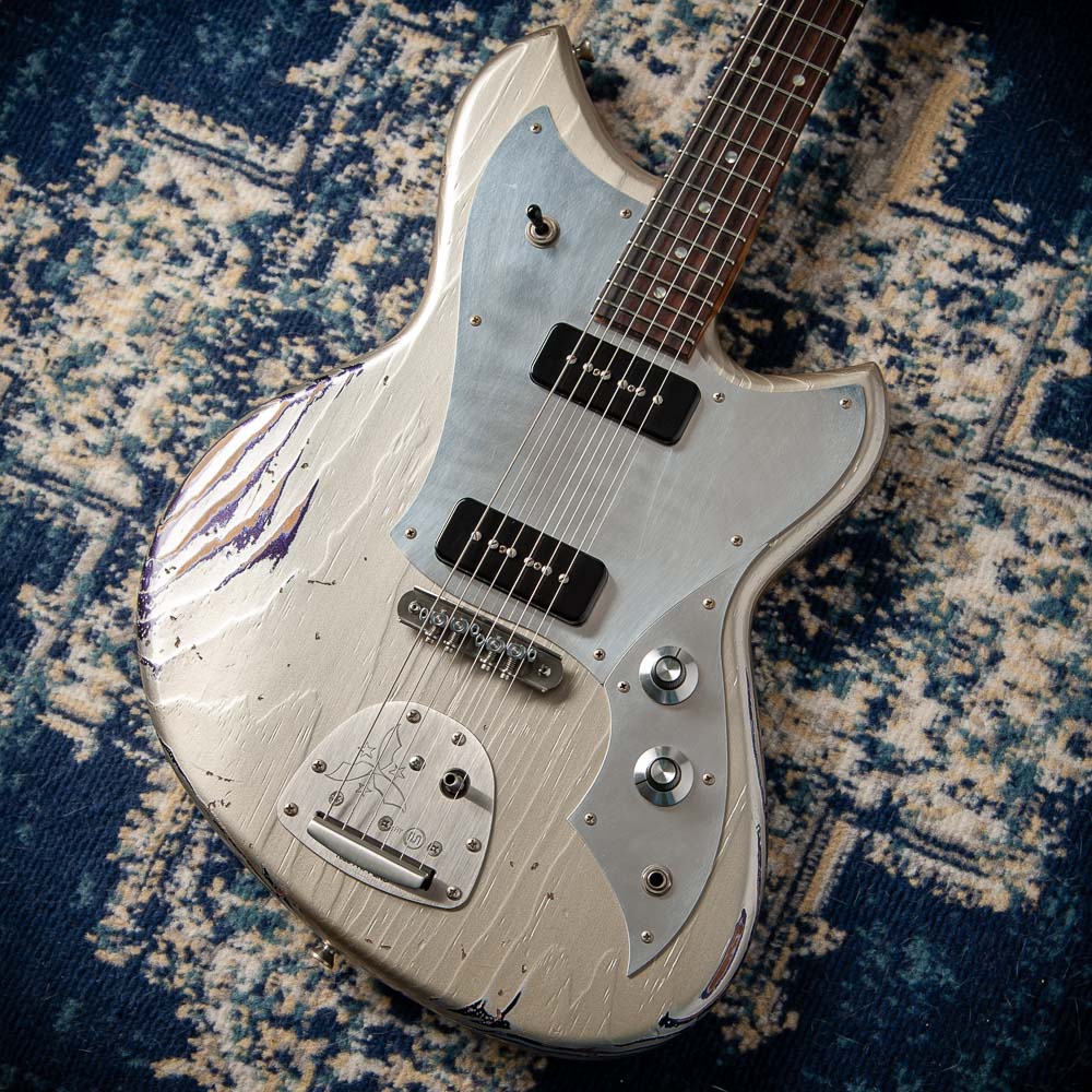 Novo Serus J Custom Inca Silver over Purple Stranger Medium Distress #26377