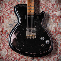 Novo Solus F2 Bull Black Over Heather Mist Medium Distress #25727