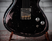 Novo Solus F2 Bull Black Over Heather Mist Medium Distress #25727