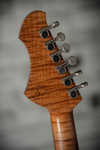 Novo Solus F2 Custom Sonic Blue over 3-Tone Sunburst #25073
