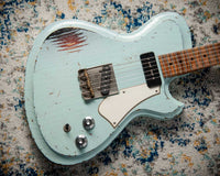Novo Solus F2 Custom Sonic Blue over 3-Tone Sunburst #25073