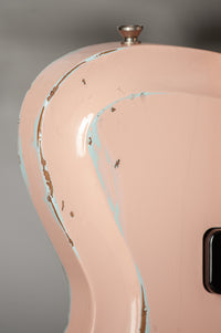 Novo Solus F2 Shell Pink over Sonic Blue Medium Distress #25578
