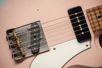 Novo Solus F2 Shell Pink over Sonic Blue Medium Distress #25578