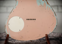 Novo Solus F2 Shell Pink over Sonic Blue Medium Distress #25578