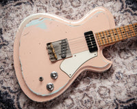 Novo Solus F2 Shell Pink over Sonic Blue Medium Distress #25578