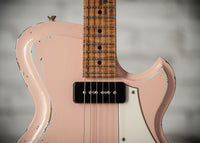 Novo Solus F2 Shell Pink over Sonic Blue Medium Distress #25578