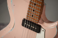 Novo Solus F2 Shell Pink over Sonic Blue Medium Distress #25578