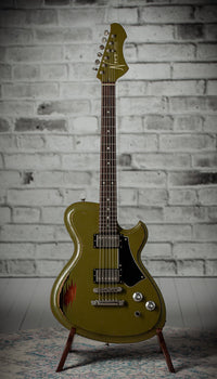 Novo Solus H2 Uffington Green Over '64 3-Tone Burst SN# 241004