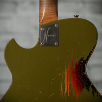 Novo Solus H2 Uffington Green Over '64 3-Tone Burst SN# 241004