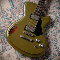 Novo Solus H2 Uffington Green Over '64 3-Tone Burst SN# 241004