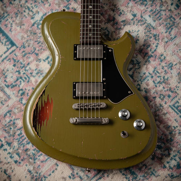 Novo Solus H2 Uffington Green Over '64 3-Tone Burst SN# 241004