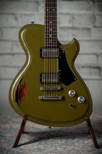 Novo Solus H2 Uffington Green Over '64 3-Tone Burst SN# 241004