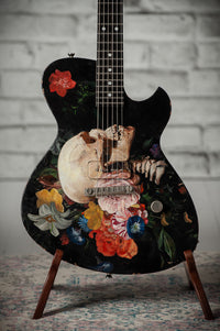 Memento Mori Set - Novo Solus M1 & Two-Rock Silver Sterling Signature Handpainted by David Kassan