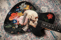 Memento Mori Set - Novo Solus M1 & Two-Rock Silver Sterling Signature Handpainted by David Kassan