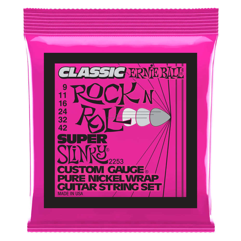 ERNIE BALL CLASSIC R&R SUPER SLINKY 9-42