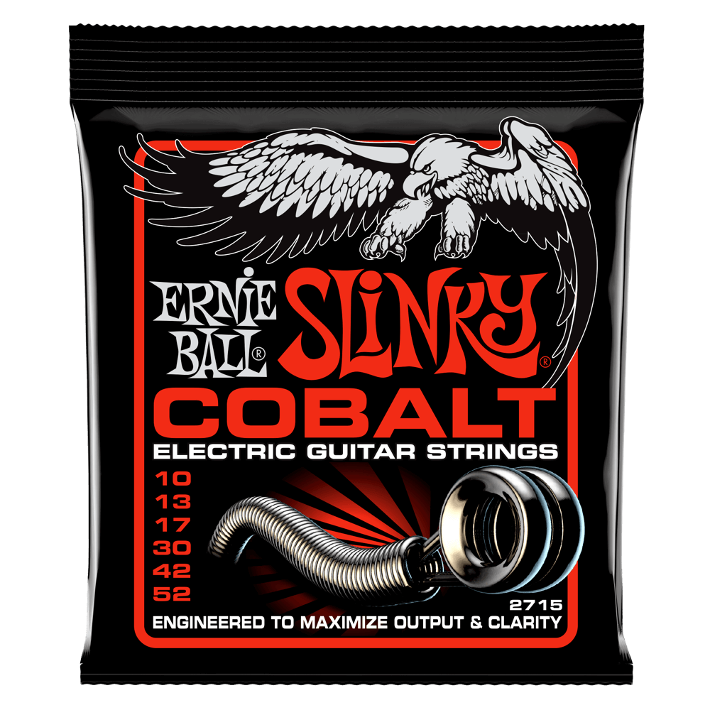 ERNIE BALL COBALT SKIN TOP HEAVY BOT 10-52