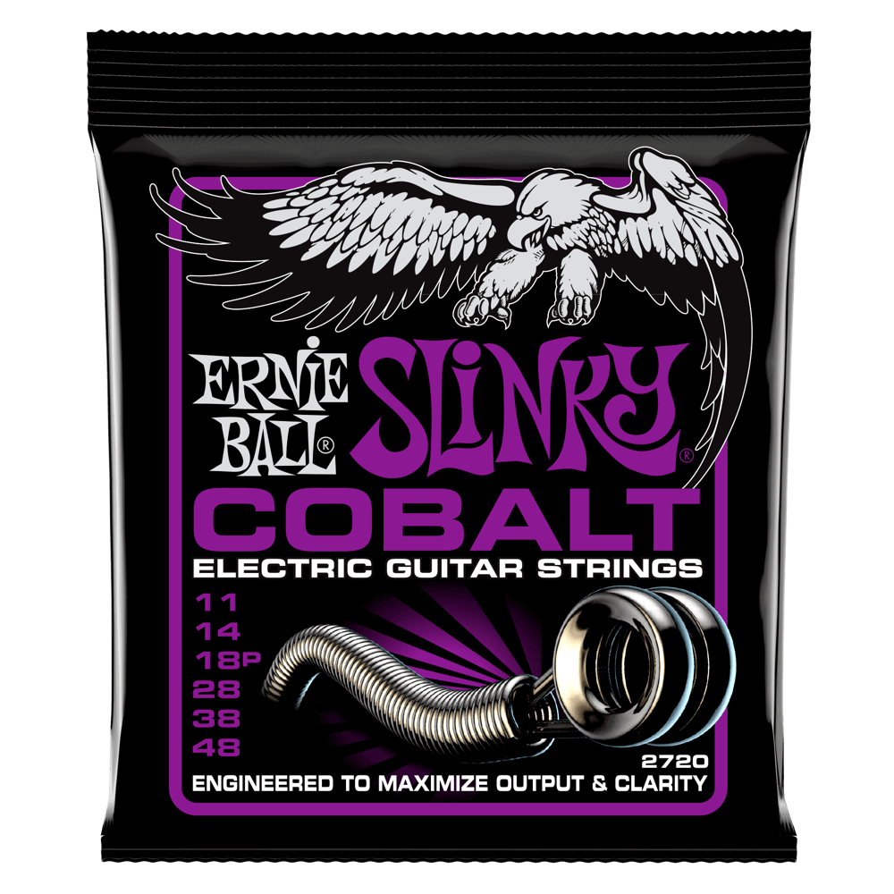 ERNIE BALL COBALT POWER SLINKY 11-48