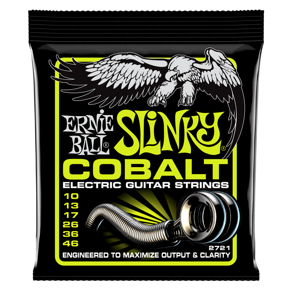 ERNIE BALL COBALT REGULAR SLINKY 10-46