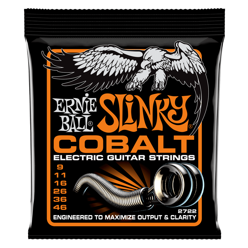 ERNIE BALL COBALT HYBRID SLINKY 9-46