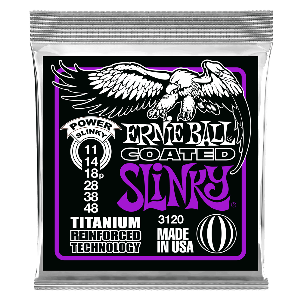 Ernie Ball Coated Power Slinky 11-48