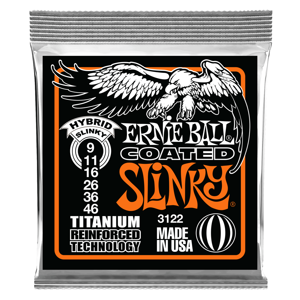 Ernie Ball Coated Hybrid Slinky 9-46