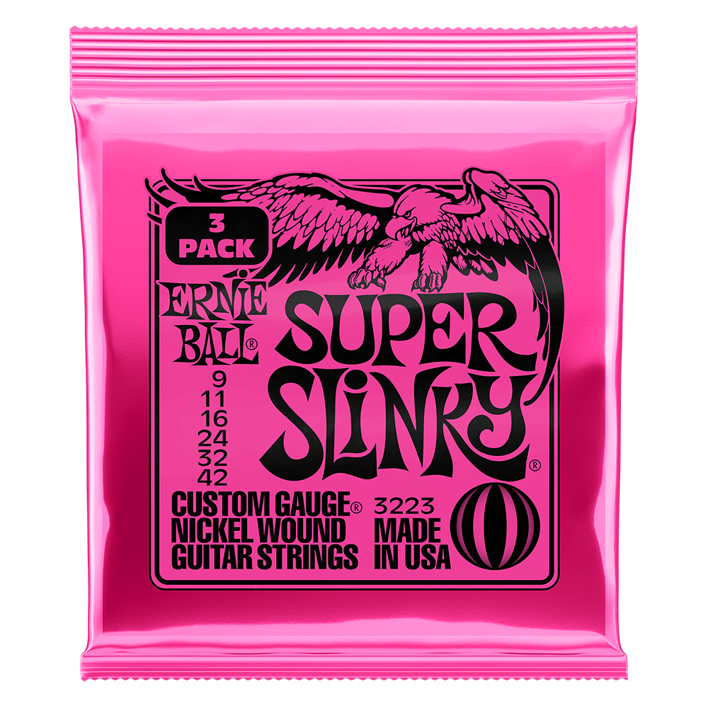 Ernie Ball Super Slinky 3-Pack