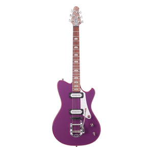 Powers Electric A-Type, Aubergine / Ruby Star