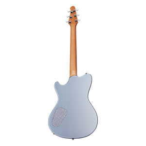 Powers Electric A-Type, Liquid Metal Chrome Blue, back